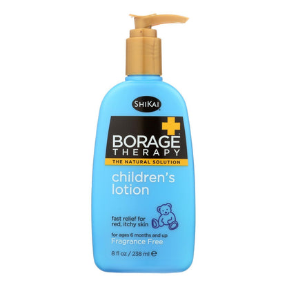 Shikai Borage Therapy Children's Lotion Fragrance-free - 8 Fl Oz - Loomini