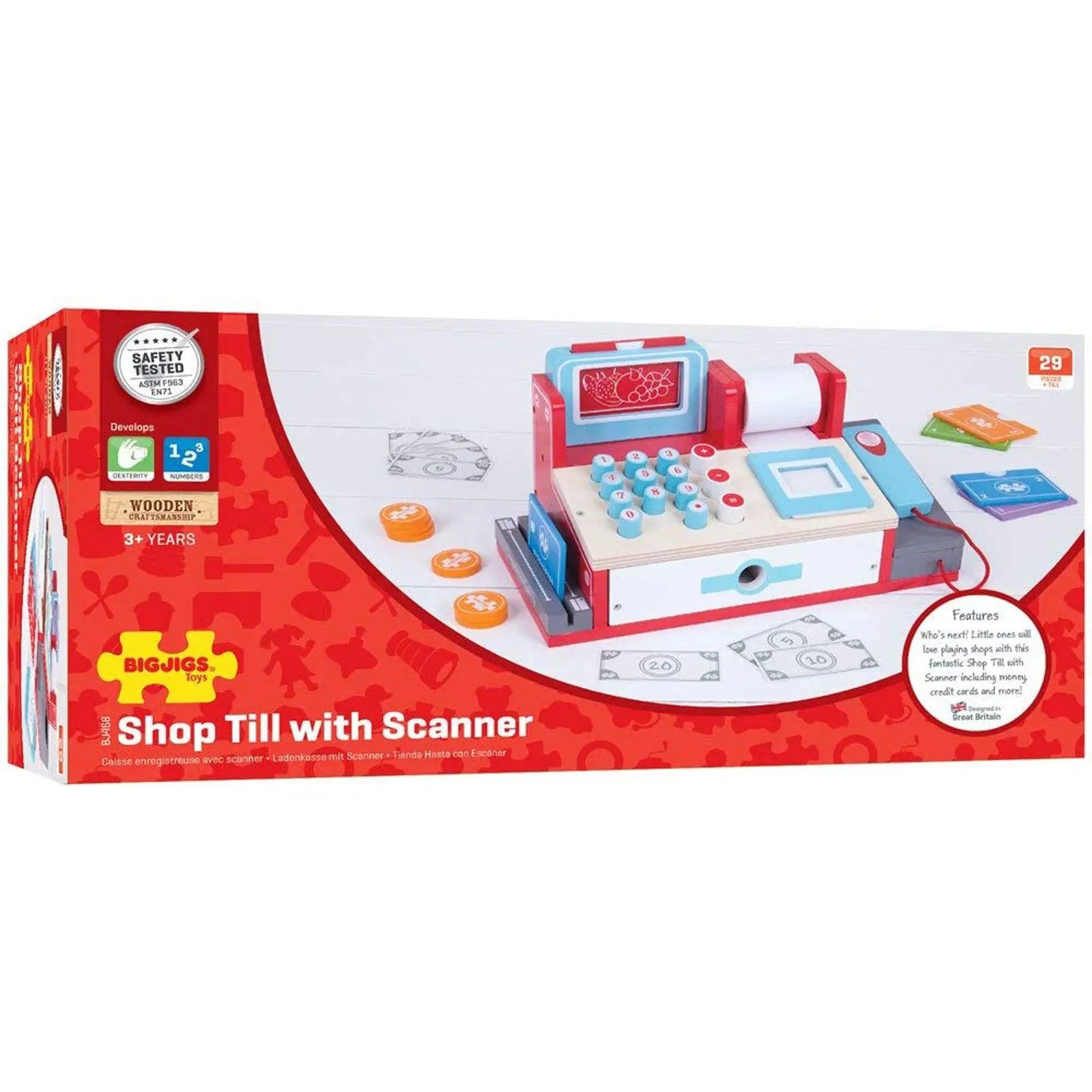 Shopping Till with Scanner Bigjigs® Toys