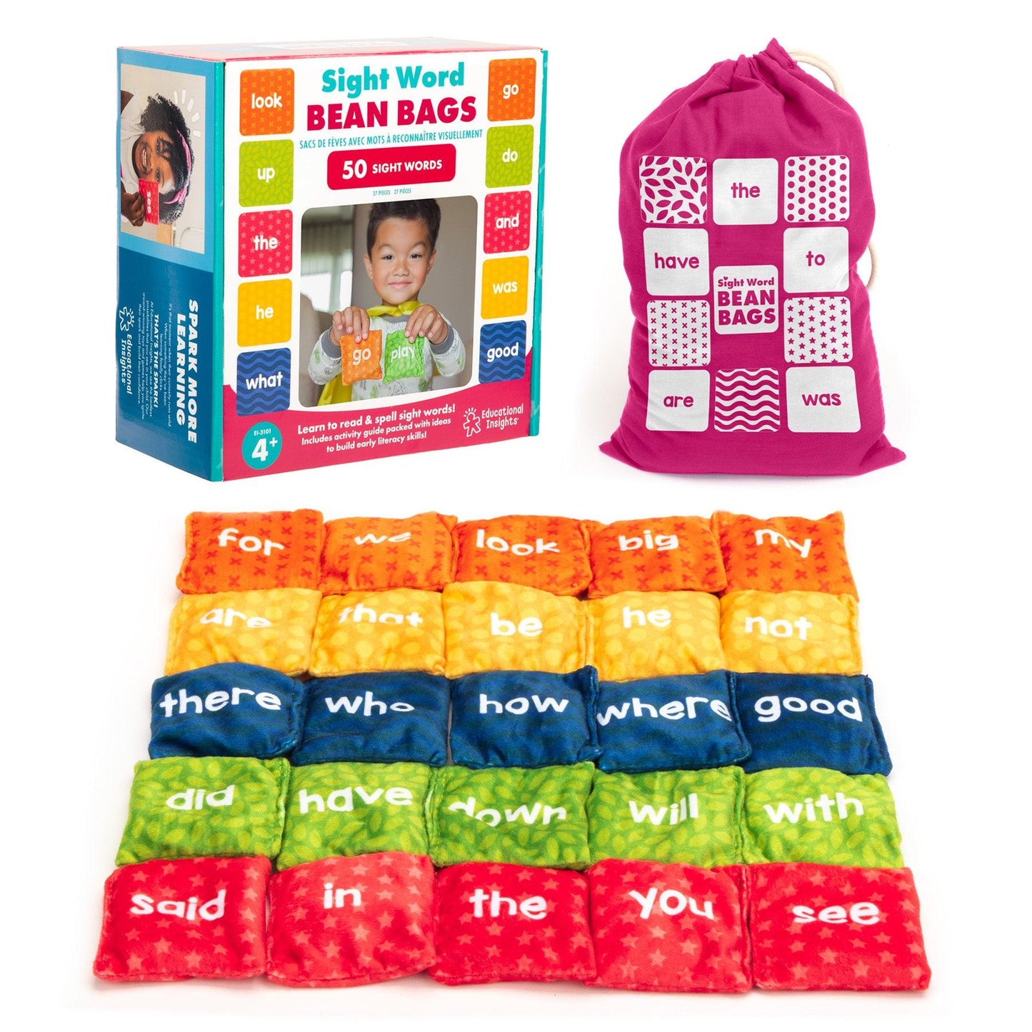 Sight Word Bean Bags - Loomini