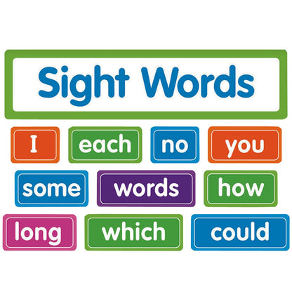 Sight Words: Bulletin Board Set - Loomini