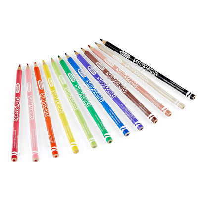 Silly Scents Smash Ups Colored Pencils, 12 Per Pack, 6 Packs - Loomini