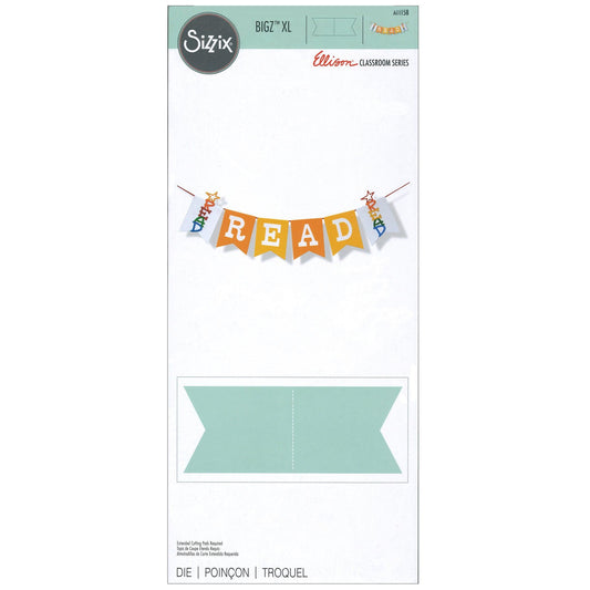 Sizzix Bigz XL Die - Banner, Ribbon - Loomini