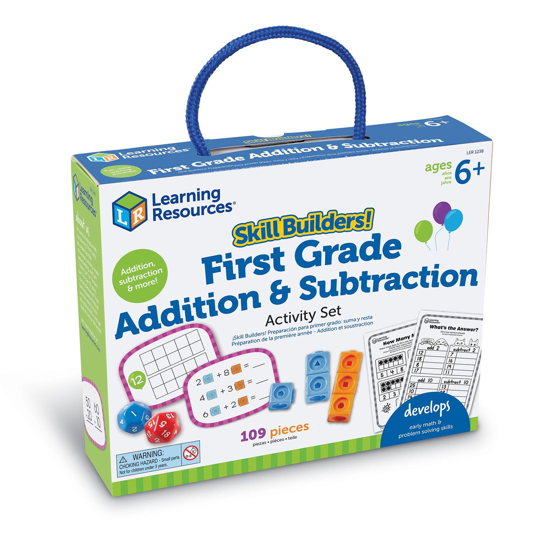 Skill Builders! 1st Grade Addition & Subtraction - Loomini