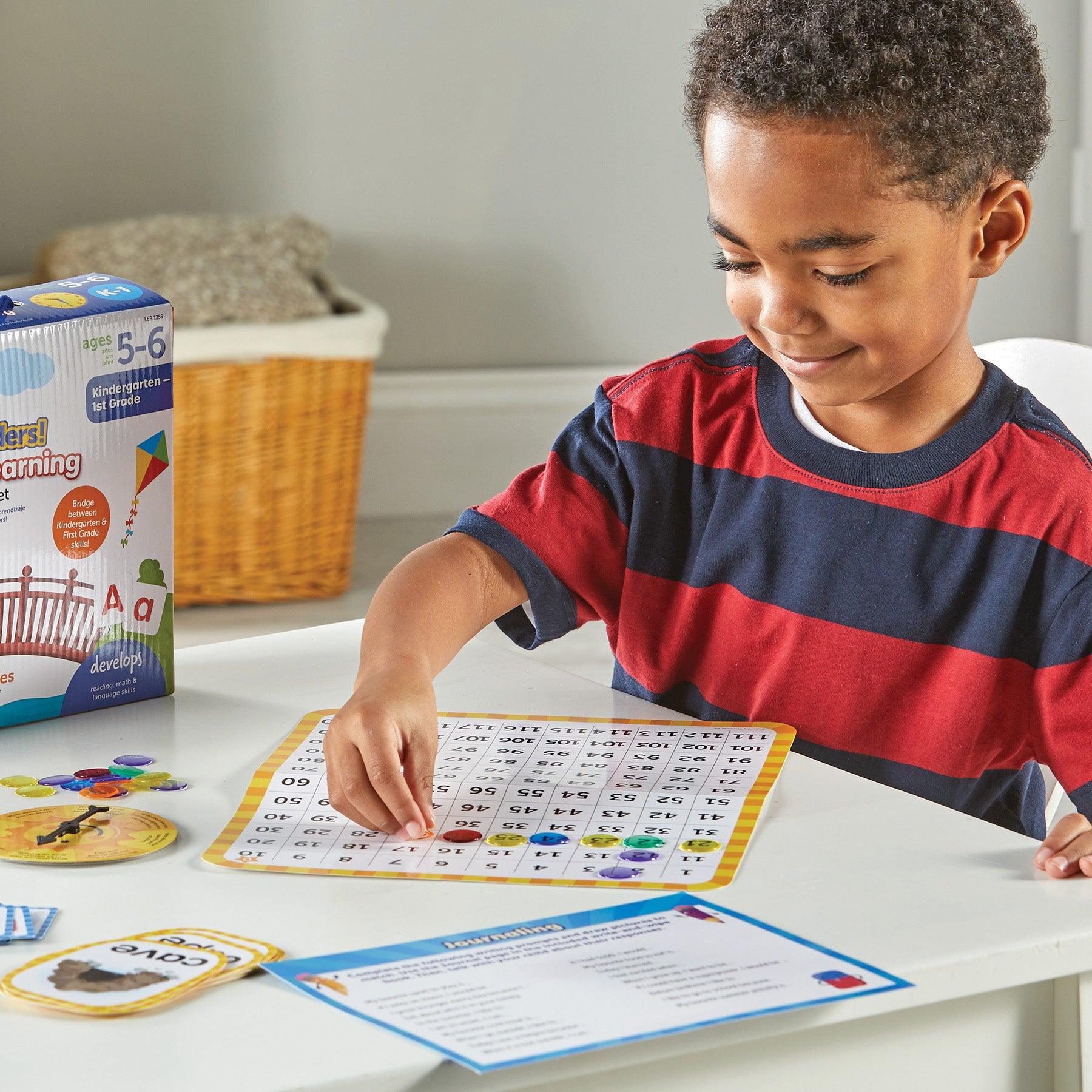 Skill Builders Summer Learning Activity Set - K to 1st - Loomini