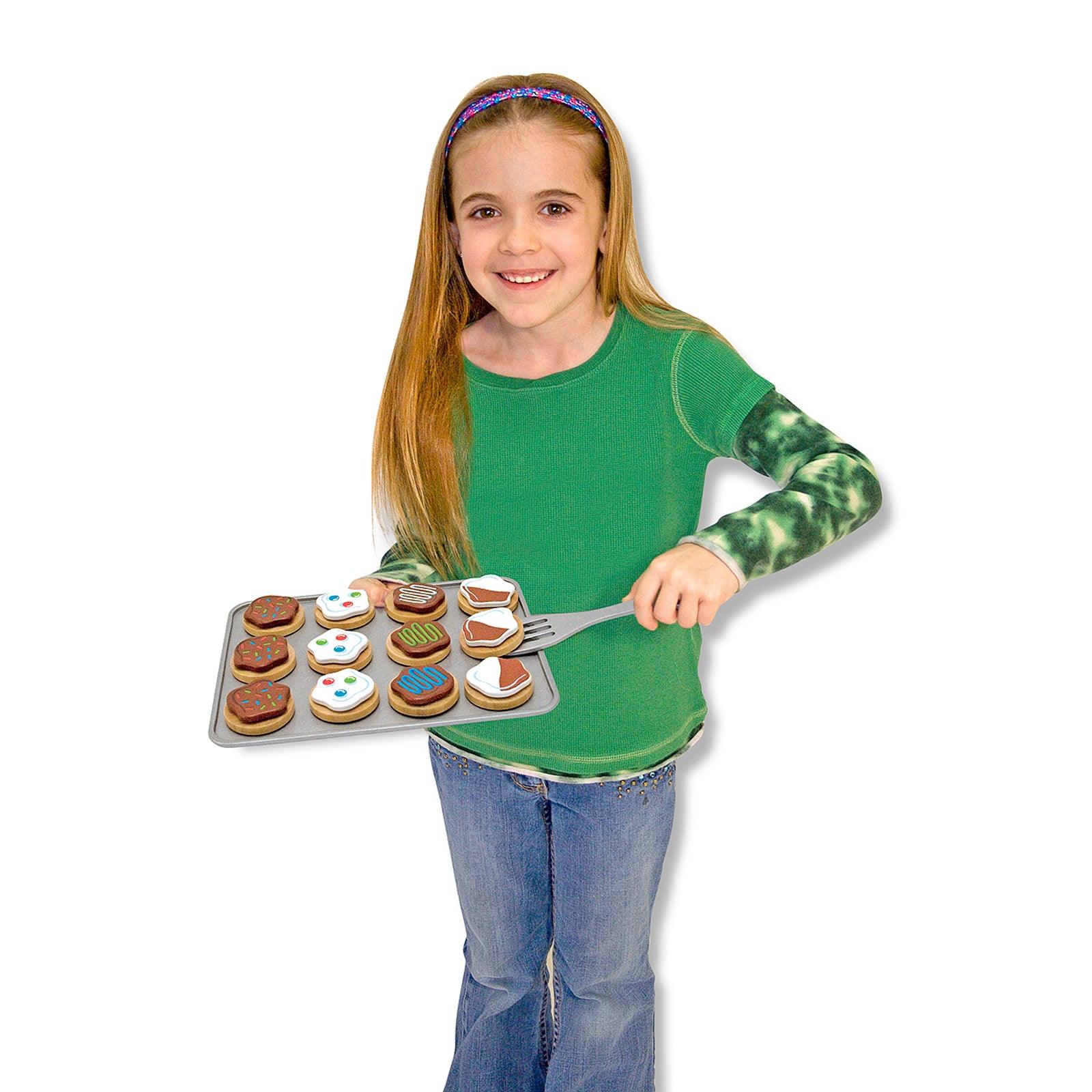 Slice and Bake Cookie Set - Wooden Play Food - Loomini