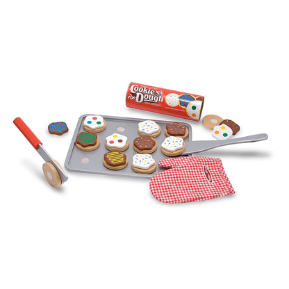 Slice and Bake Cookie Set - Wooden Play Food - Loomini