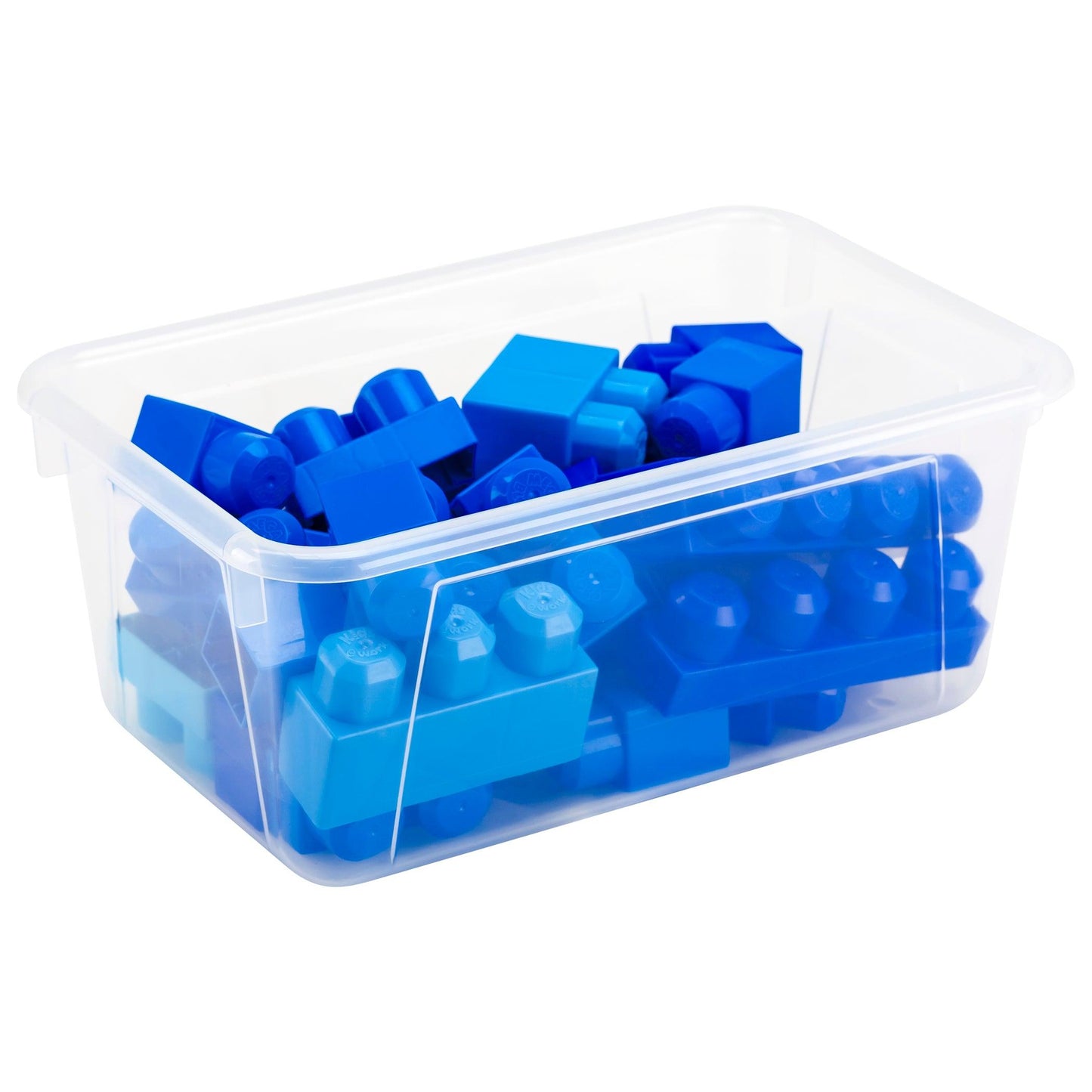 Small Cubby Bin, Translucent, 5-Pack - Loomini