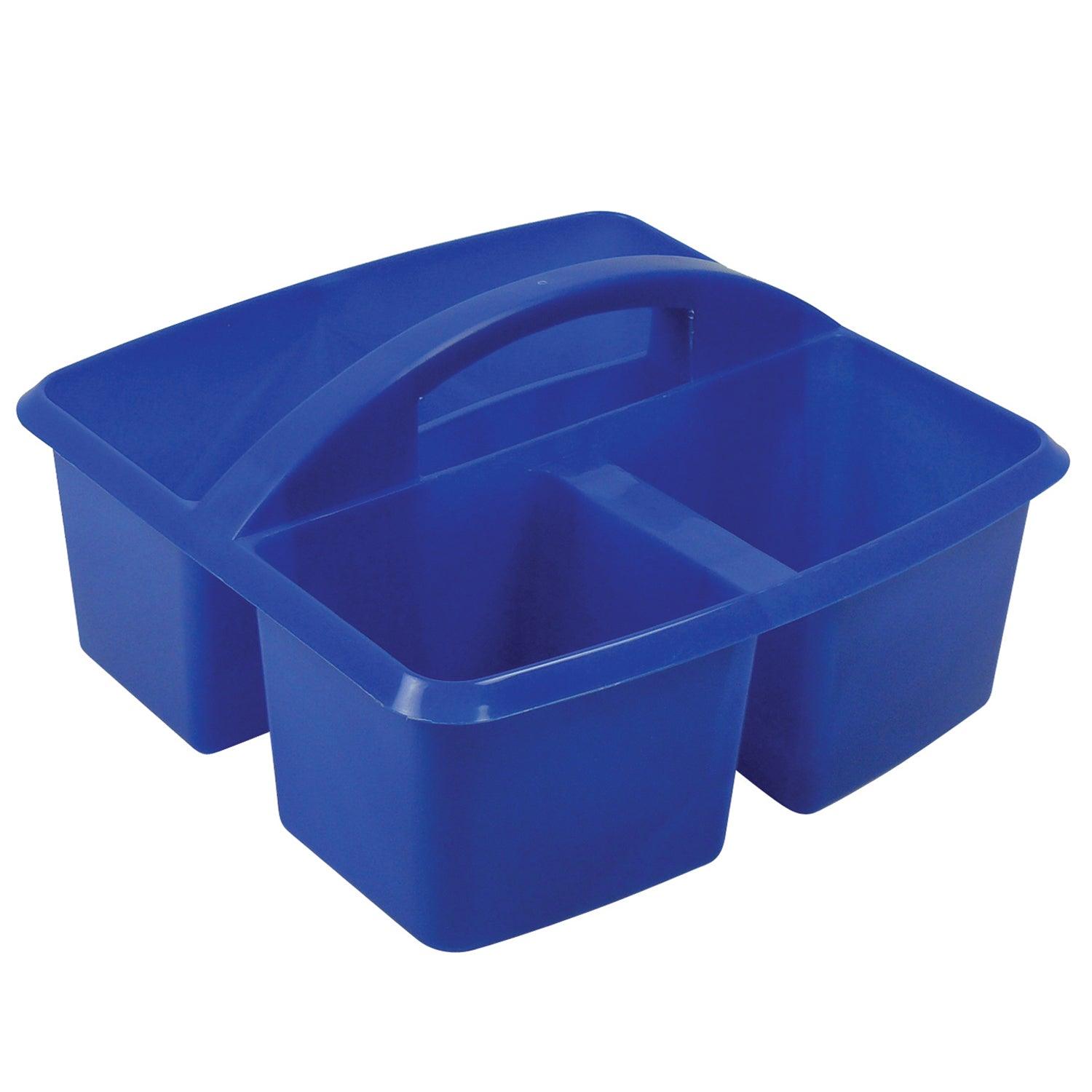 Small Utility Caddy, Blue, Pack of 6 - Loomini