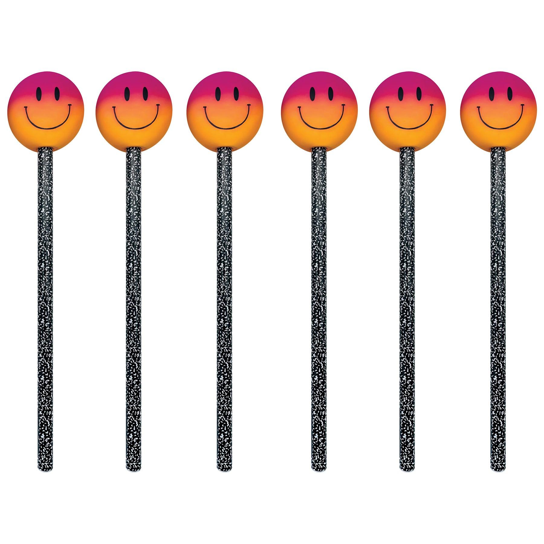 Smiley Face Pointer, Pack of 6 - Loomini