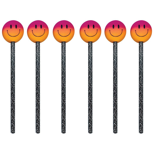 Smiley Face Pointer, Pack of 6 - Loomini