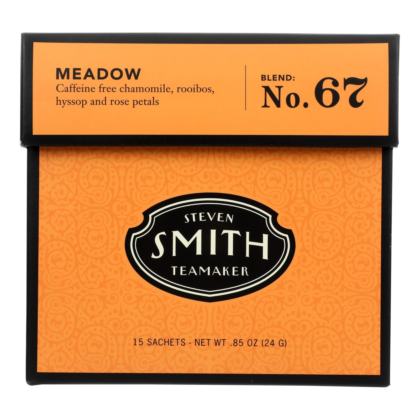 Smith Teamaker Herbal Tea - Meadow - Case Of 6 - 15 Bags - Loomini
