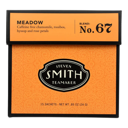 Smith Teamaker Herbal Tea - Meadow - Case Of 6 - 15 Bags - Loomini