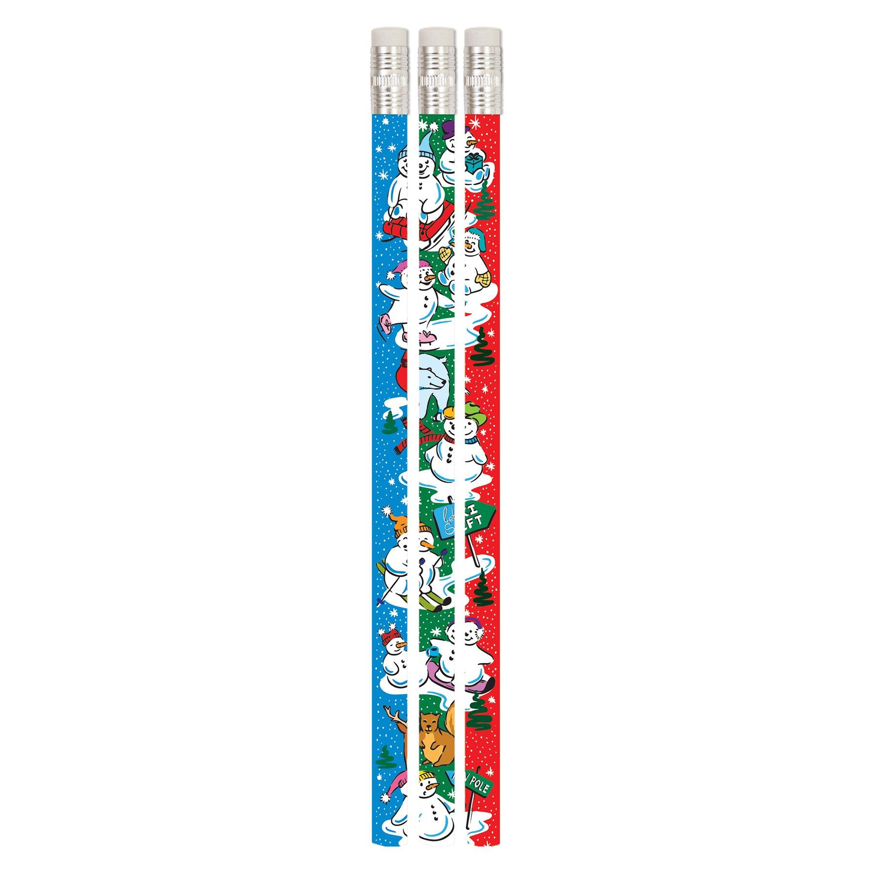 Snowman Country Pencil, 12 Per Pack, 12 Packs - Loomini