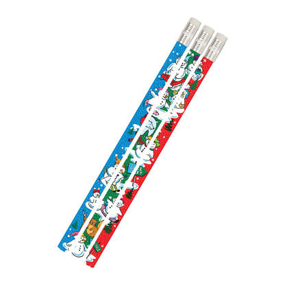 Snowman Country Pencil, 12 Per Pack, 12 Packs - Loomini