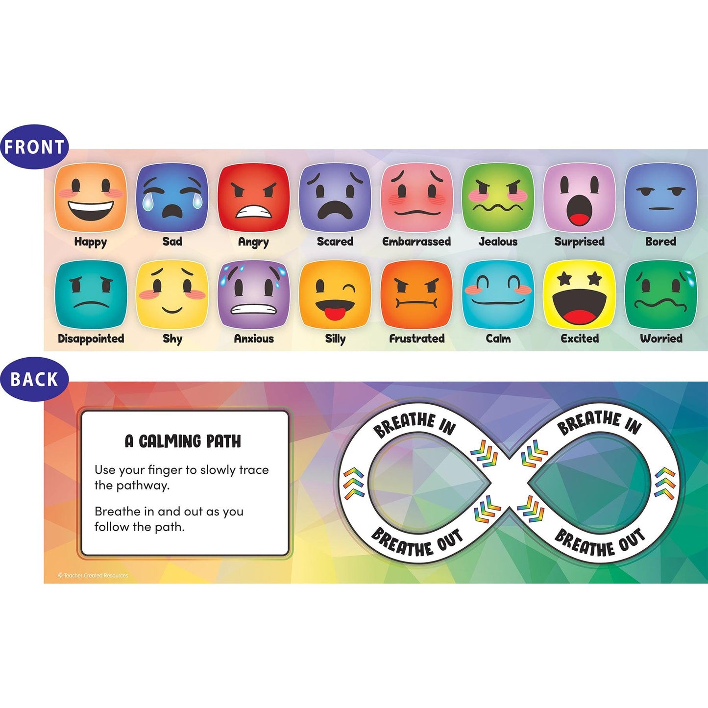 Social-Emotional Mood Meters, 11-1/2" x 3-1/2", 36 Per Pack, 2 Packs - Loomini