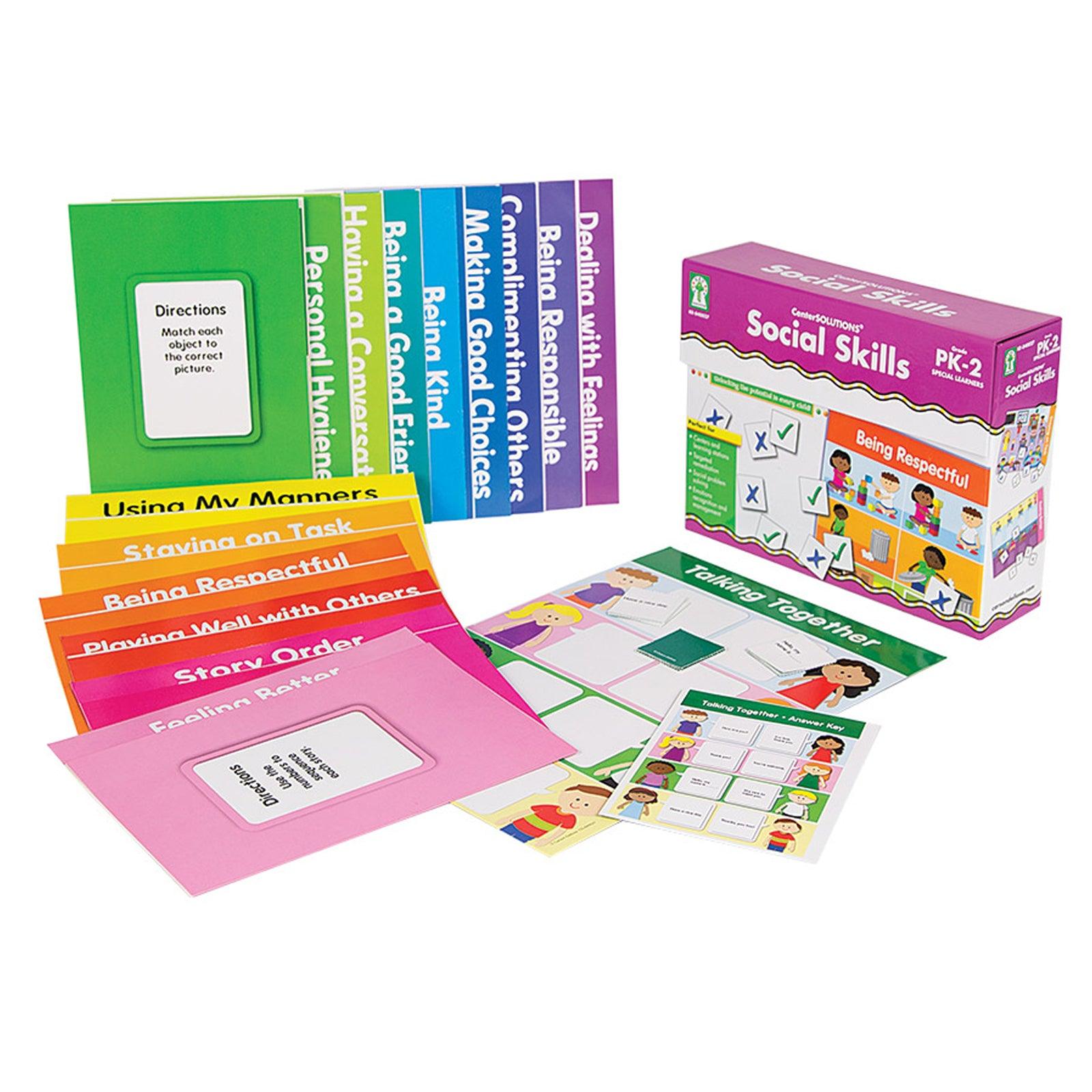 Social Skills File Folder Game - Loomini