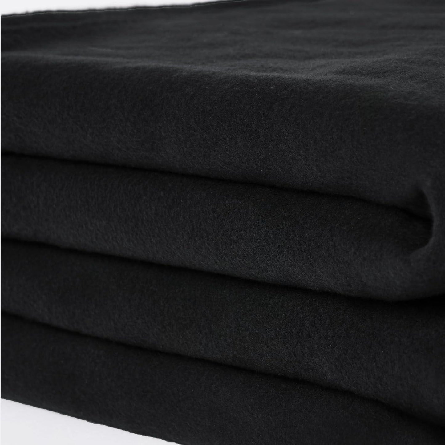 Soft Black Blanket Twin Travel Warm Polar Fleece Blanket Bed Plush for Travel Sofa Adult Kids Microfiber Throw Blanket Black Cheap 50 x60 Fleece Throw for All Season - Loomini