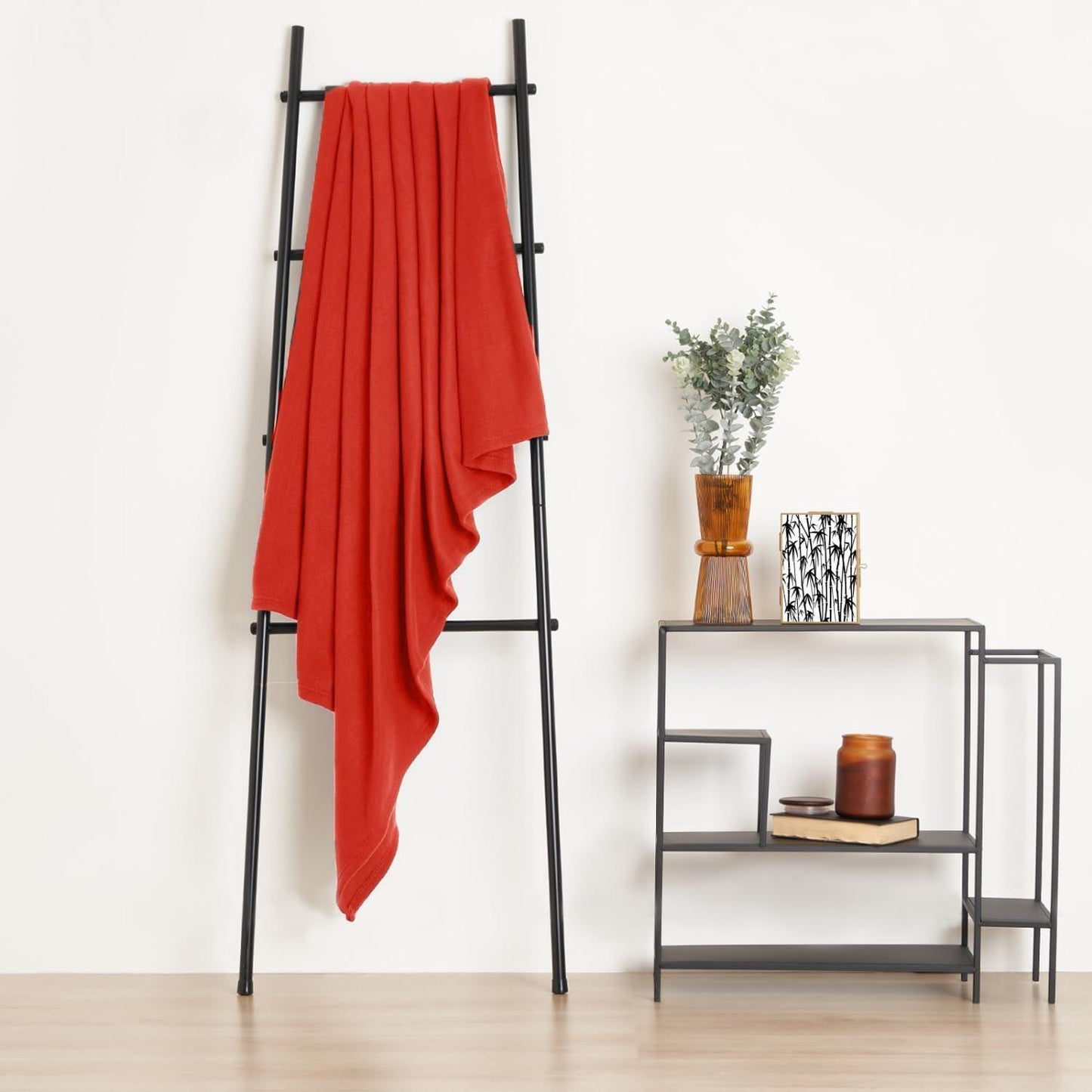 Soft Red Throw Blanket Warm Polar Fleece Blanket Bed Plush for Travel Sofa Adult Kids Twin Throw Blanket Red Cheap 50 x60 Outdoor Throw Blanket for All Season - Loomini