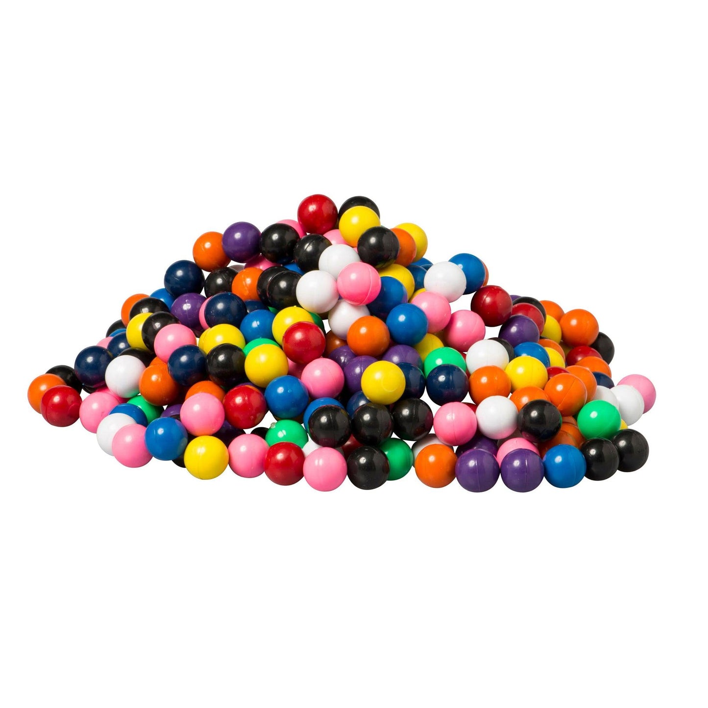 Solid-Colored Magnet Marbles, Set of 400 - Loomini