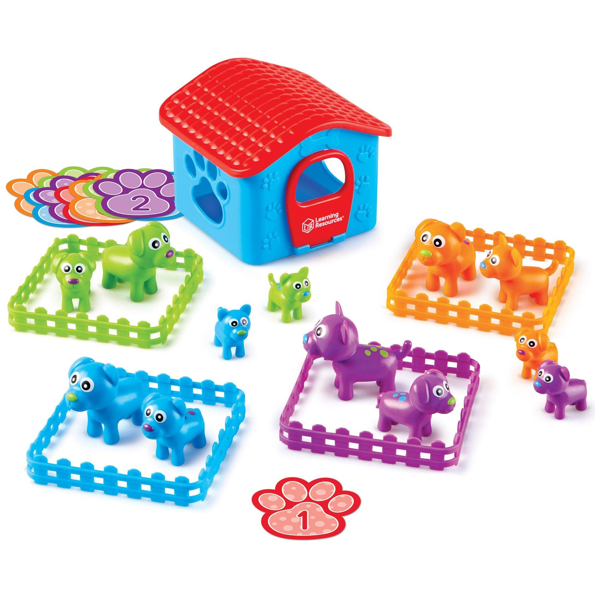 Sort Em' Up Pups Activity Set - Loomini