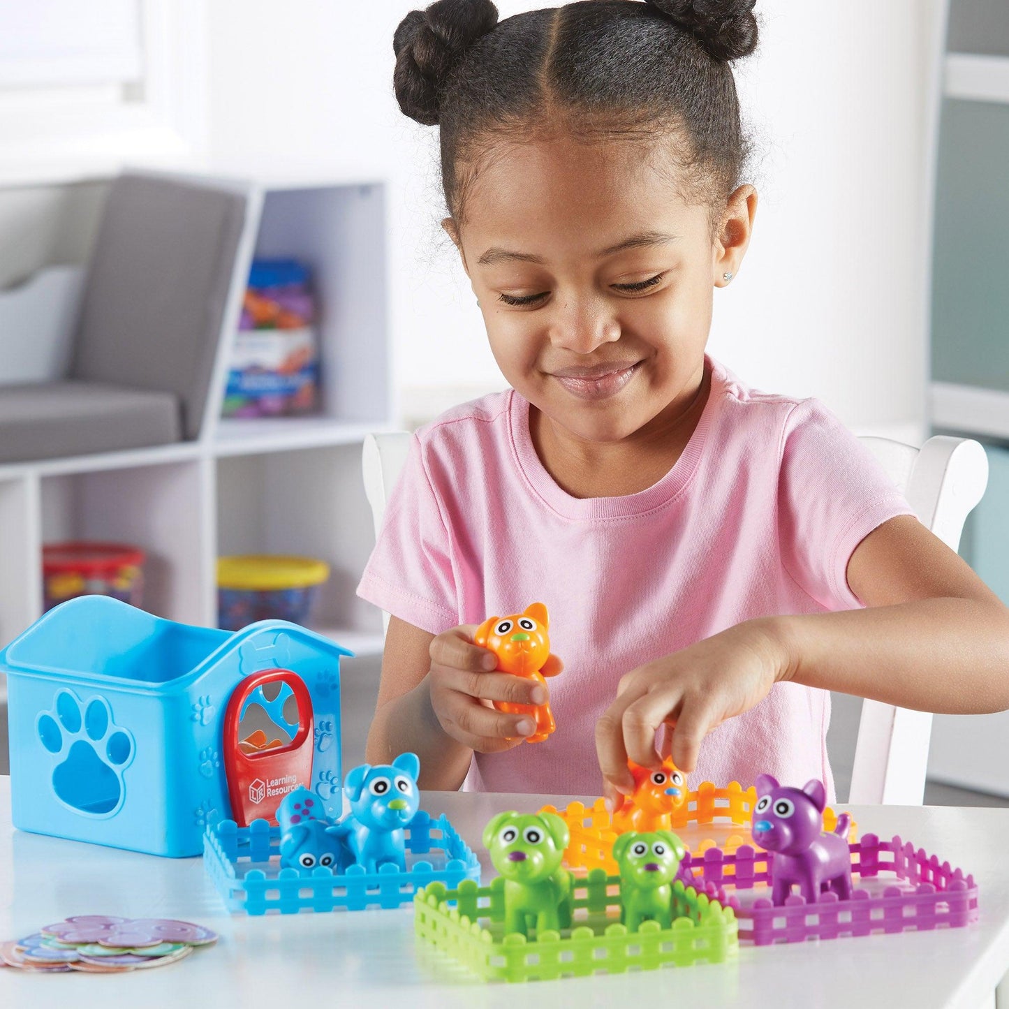 Sort Em' Up Pups Activity Set - Loomini