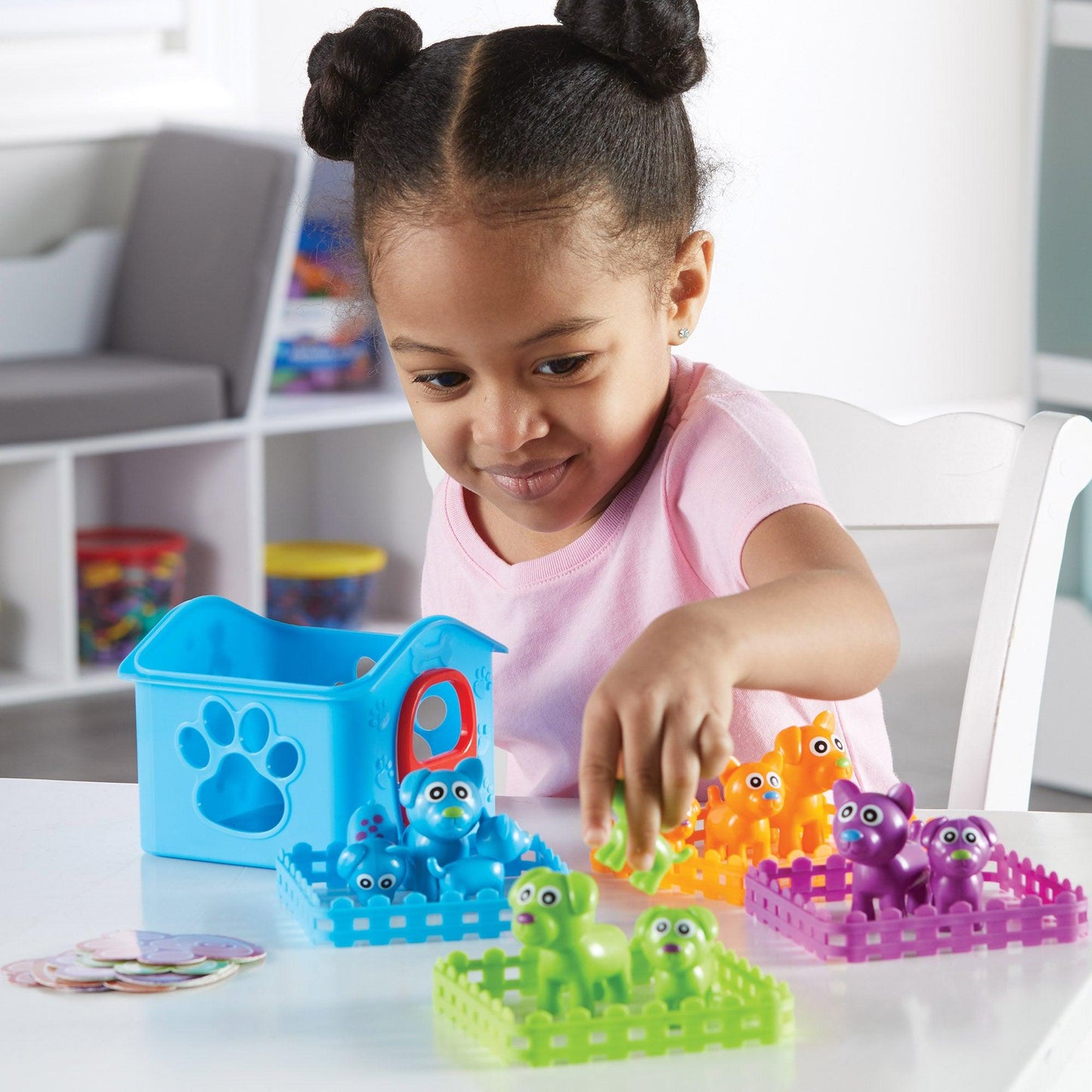 Sort Em' Up Pups Activity Set - Loomini