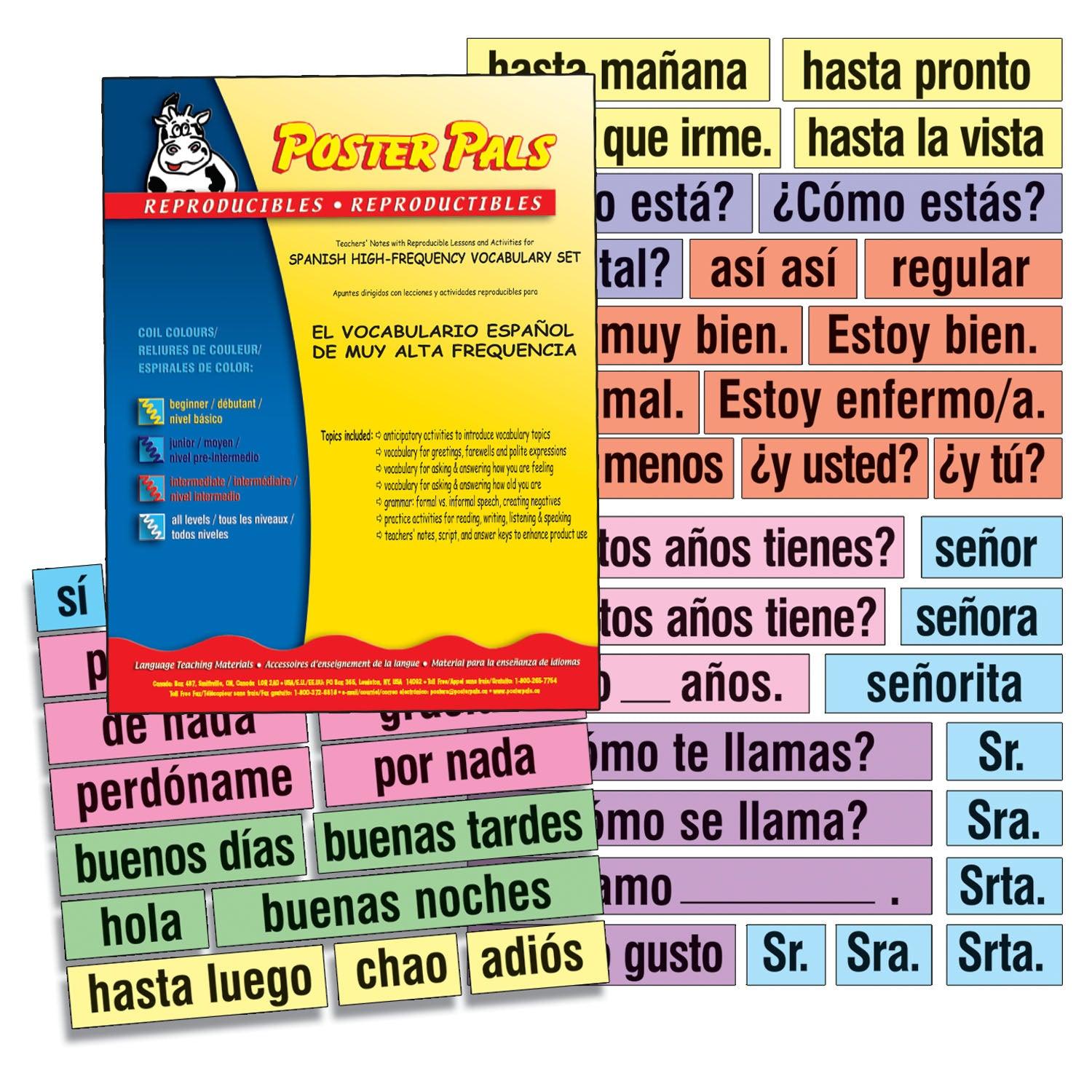 Spanish High-Frequency Vocab Card Set - Loomini