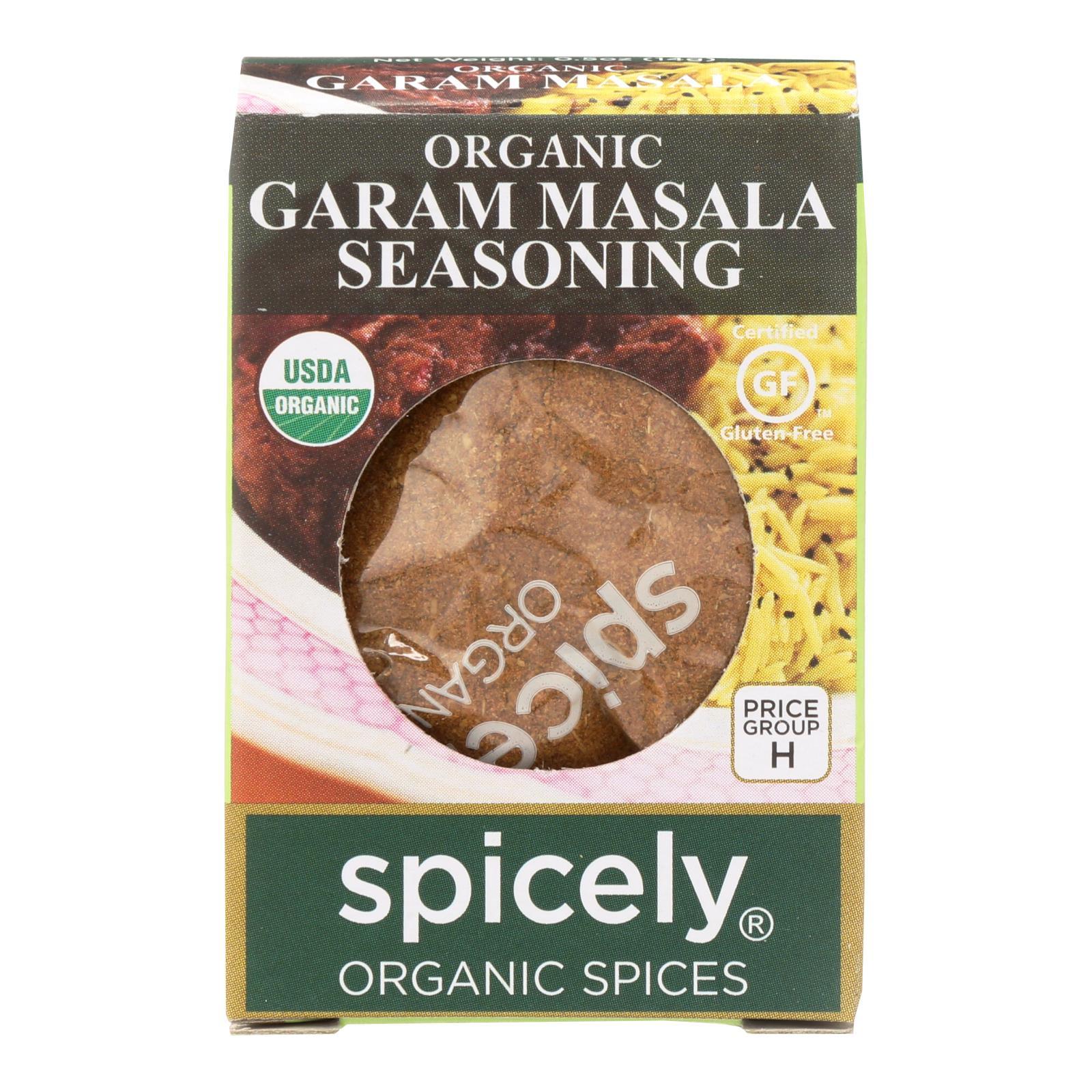 Spicely Organics - Organic Garam Masala Seasoning - Case Of 6 - 0.5 Oz. - Loomini