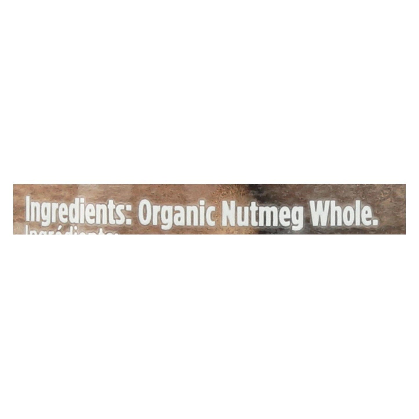 Spicely Organics - Organic Nutmeg - Whole - Case Of 3 - 1.4 Oz. - Loomini