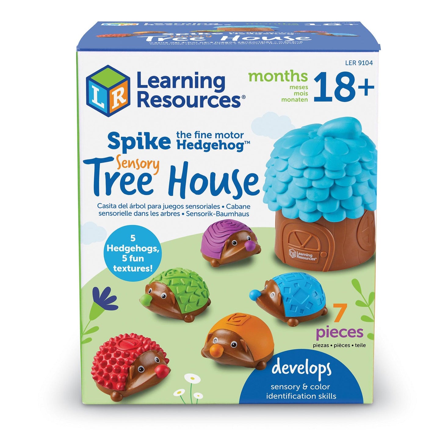 Spike the Fine Motor Hedgehog® Sensory Tree House - Loomini