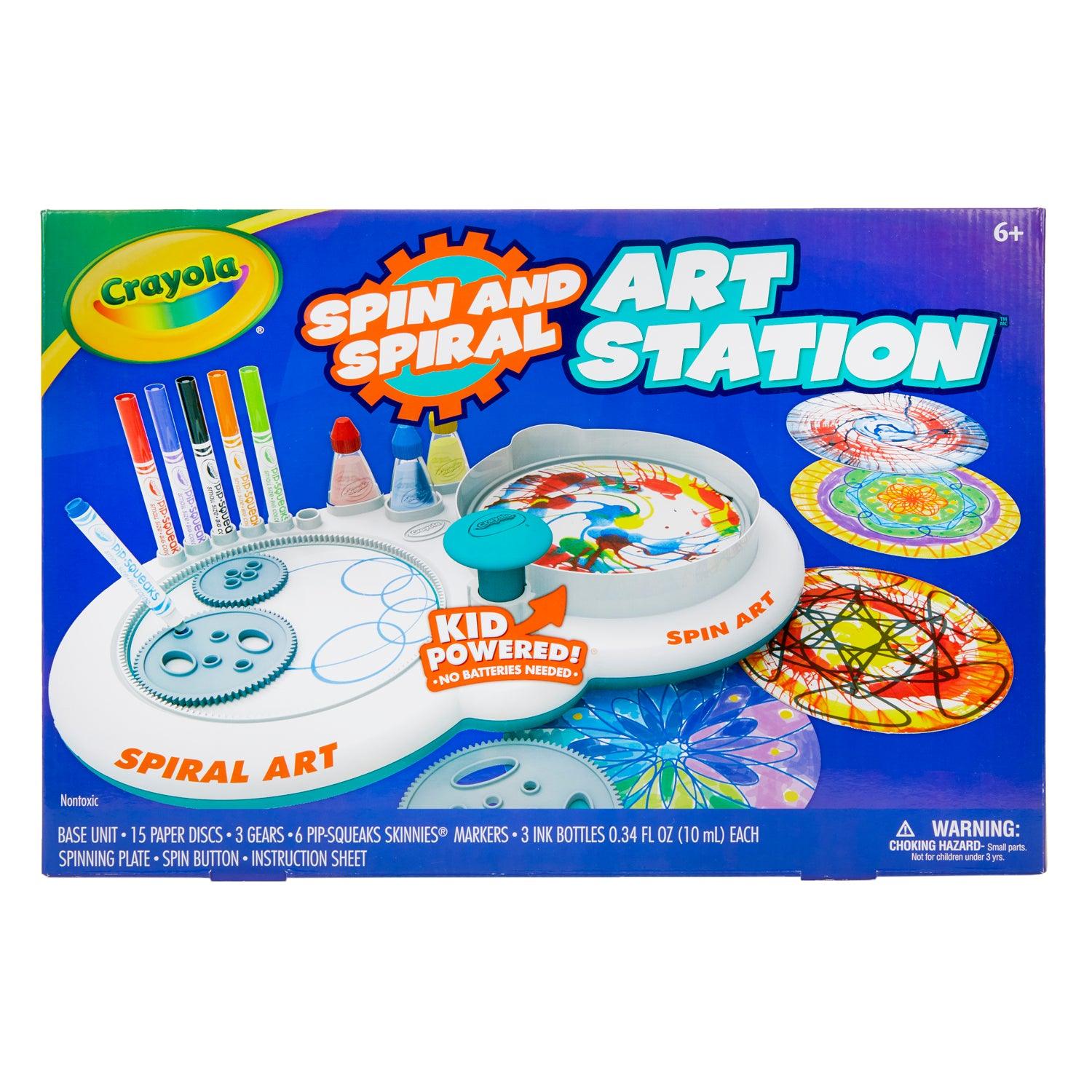 Spin & Spiral Art Station - Loomini