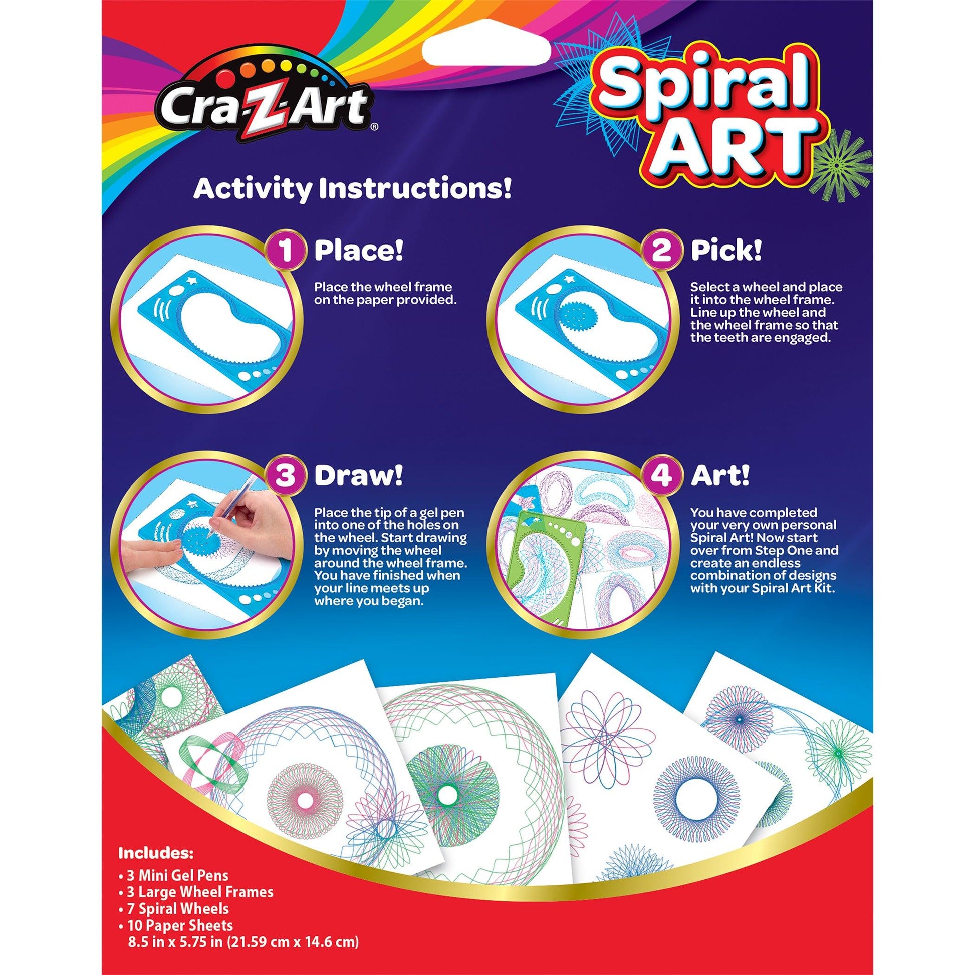 Spiral Art, 2 Sets - Loomini