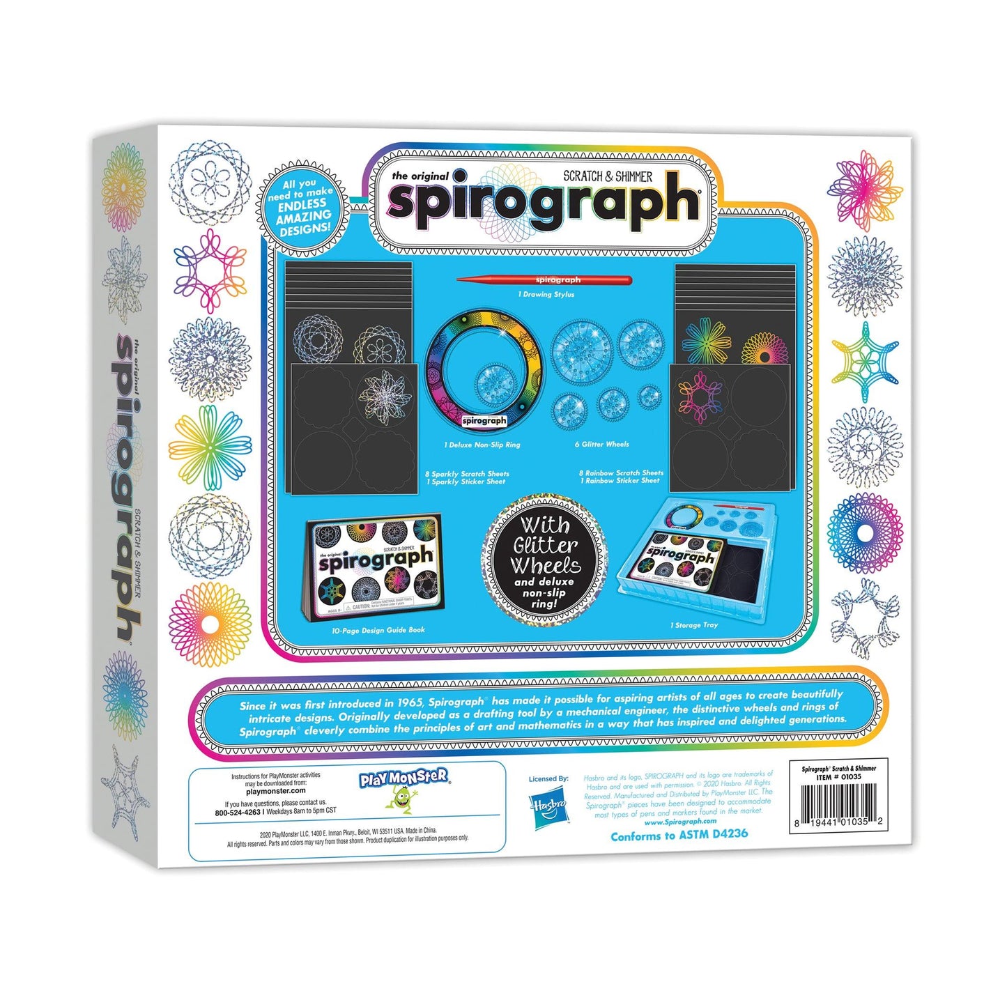 Spirograph® Scratch & Shimmer - Loomini