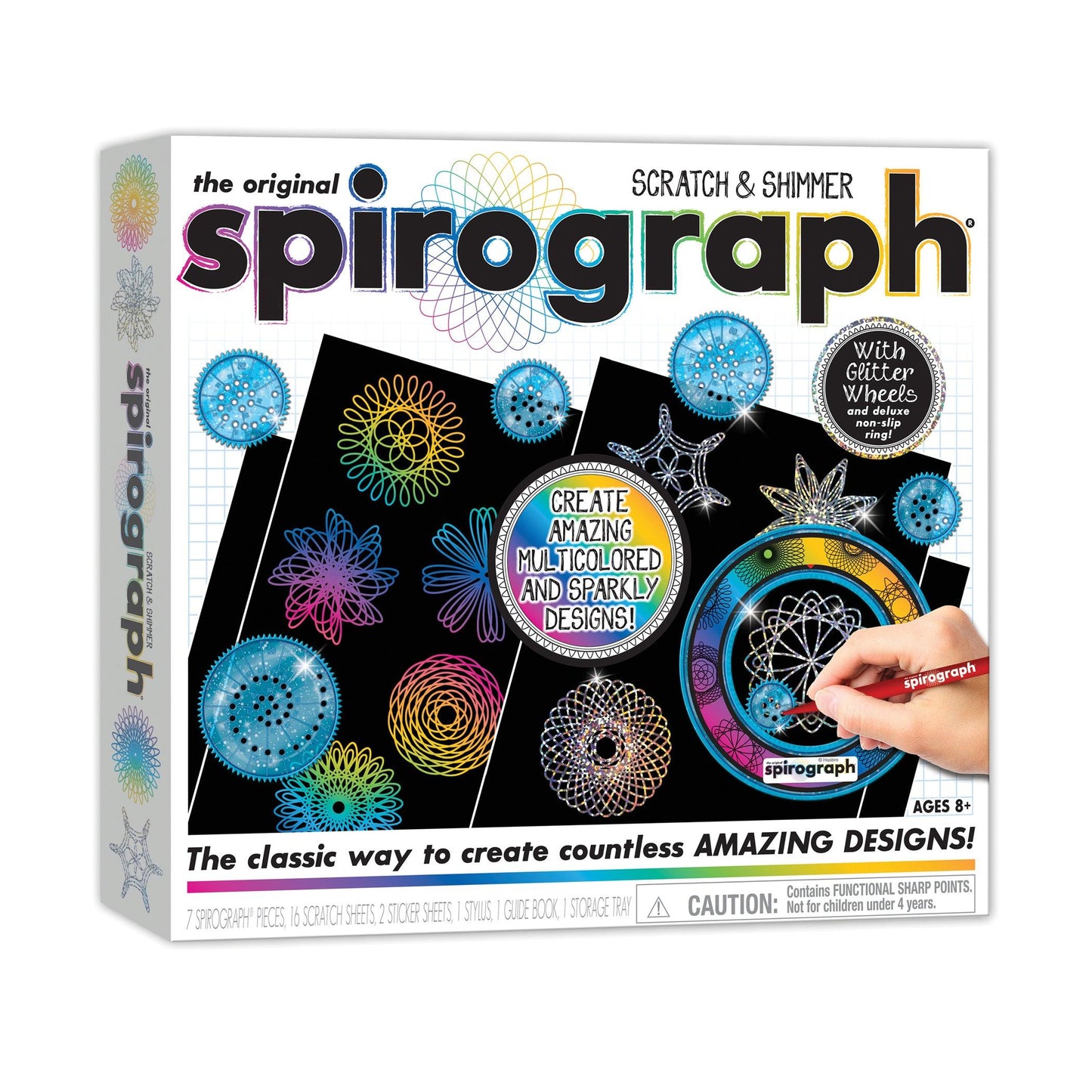 Spirograph® Scratch & Shimmer - Loomini