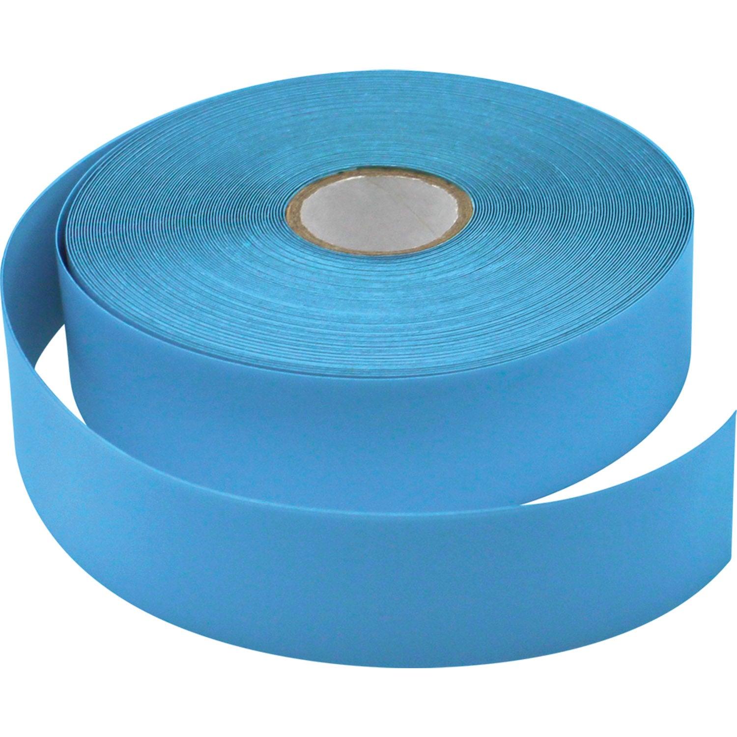 Spot On Floor Marker Aqua Strips, 1" x 50' Roll - Loomini