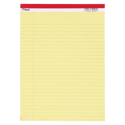 Standard Legal Pad, 8.5" x 11.75", 50 Sheets, 12 Pads - Loomini