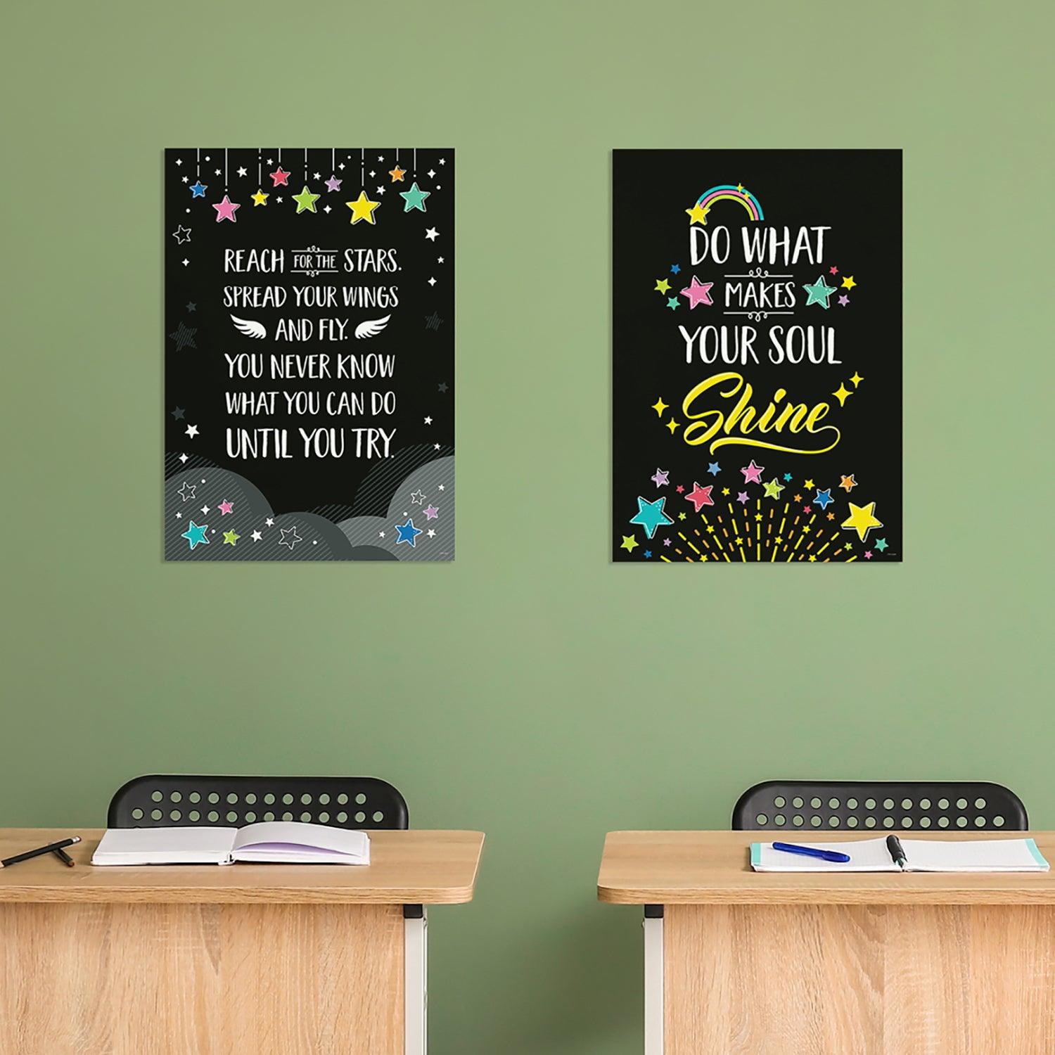 Star Bright Inspire U 4-Poster Pack - Loomini