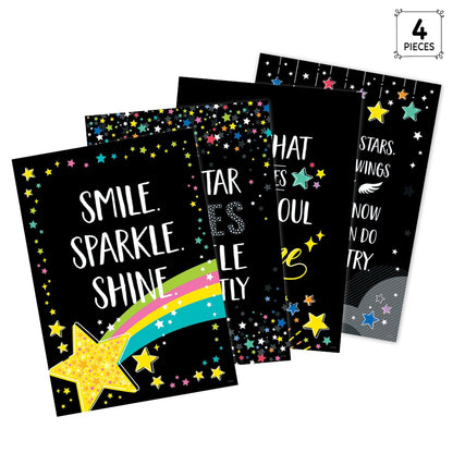 Star Bright Inspire U 4-Poster Pack - Loomini