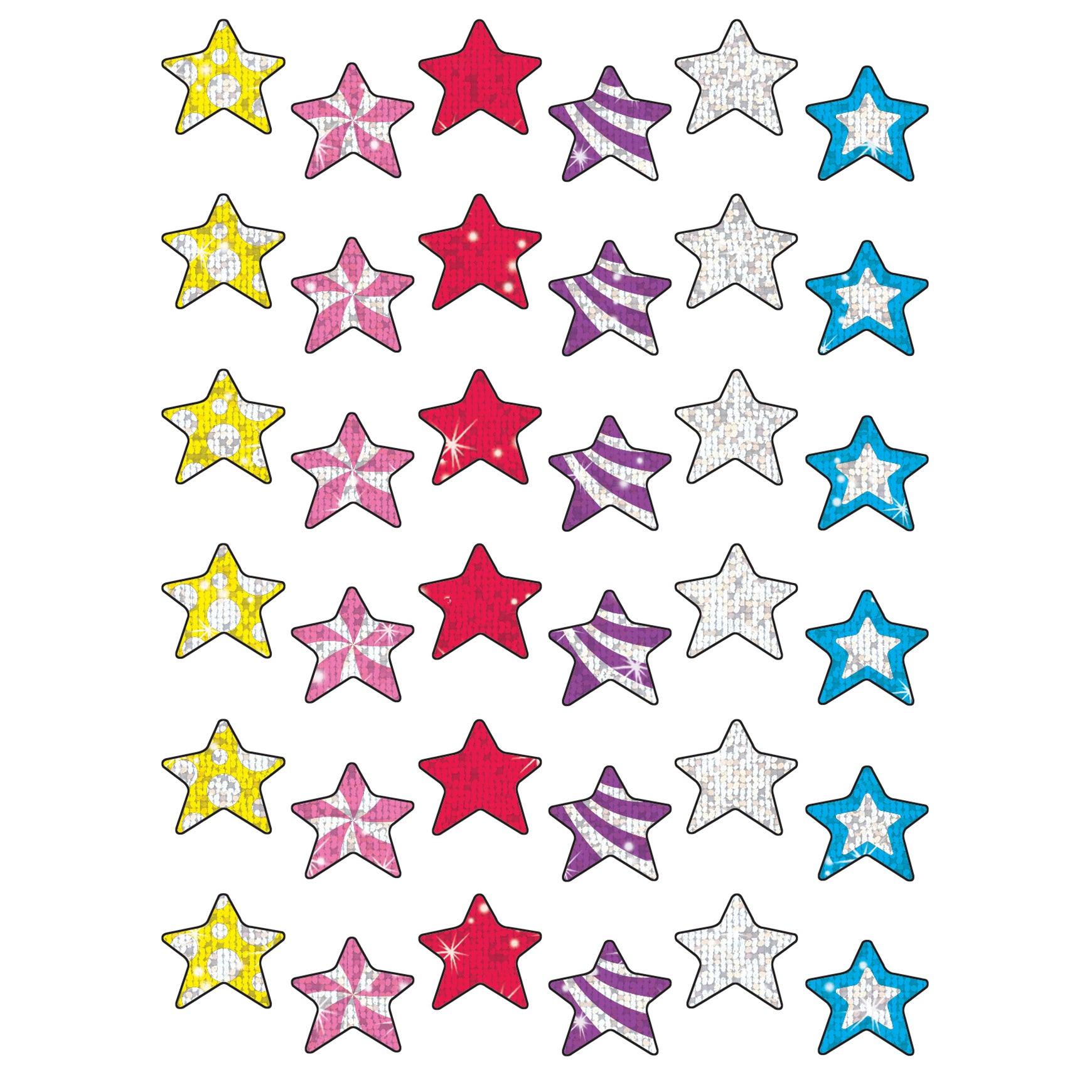 Star Brights Sparkle Stickers®, 72 Per Pack, 12 Packs - Loomini