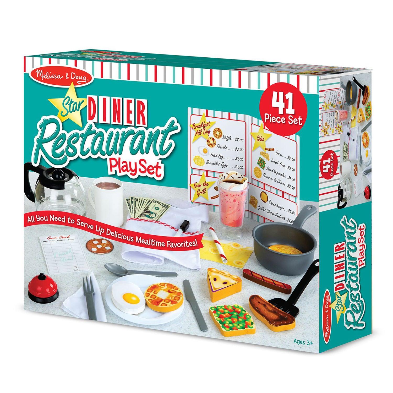 Star Diner Restaurant Play Set - Loomini