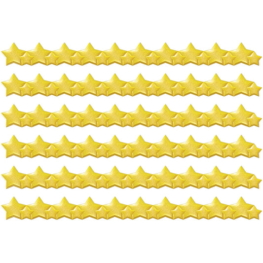 Stars Extra Wide Deco Trim®, 37 Feet Per Pack, 6 Packs Eureka®