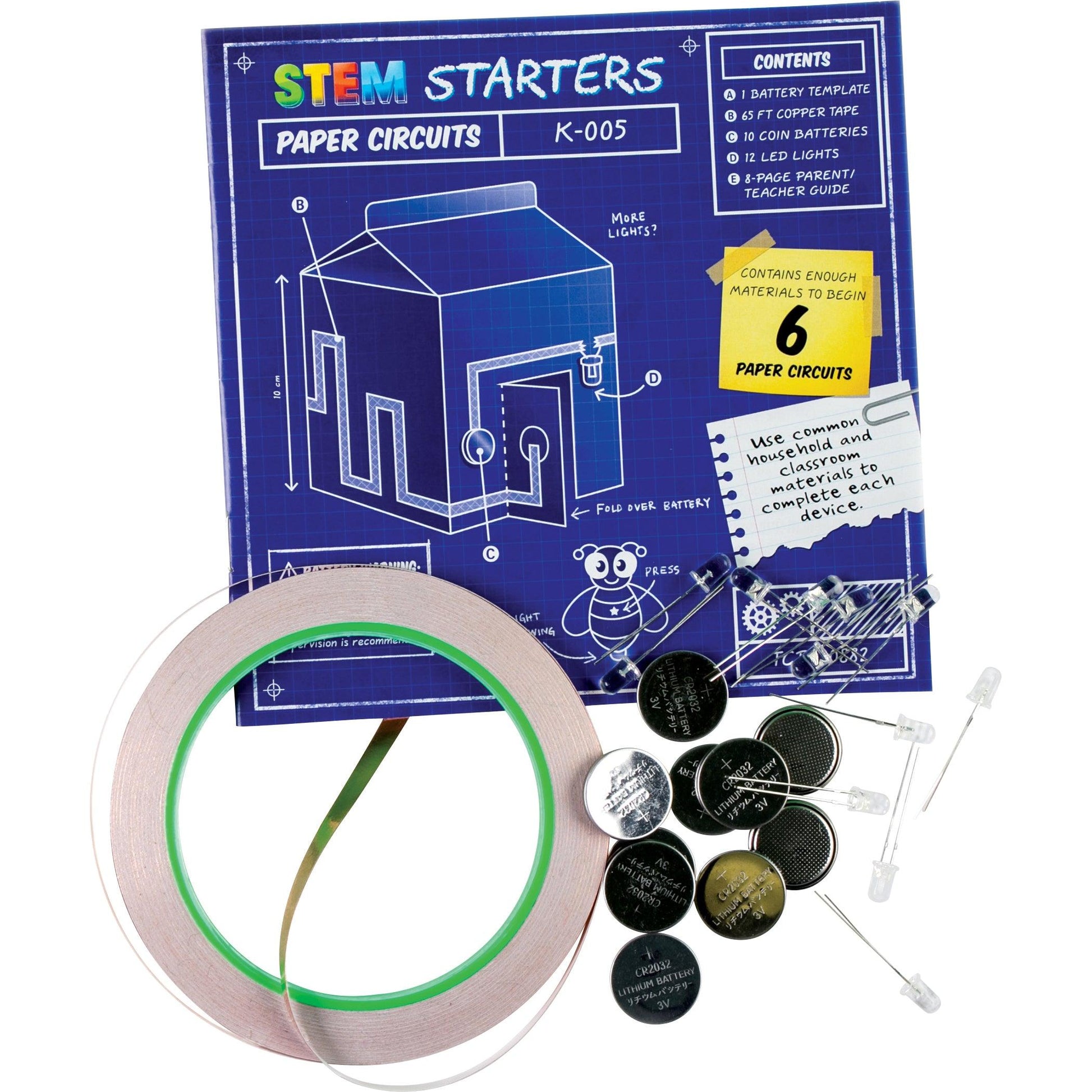STEM Starters Set, Paper Circuits, Pack of 2 - Loomini