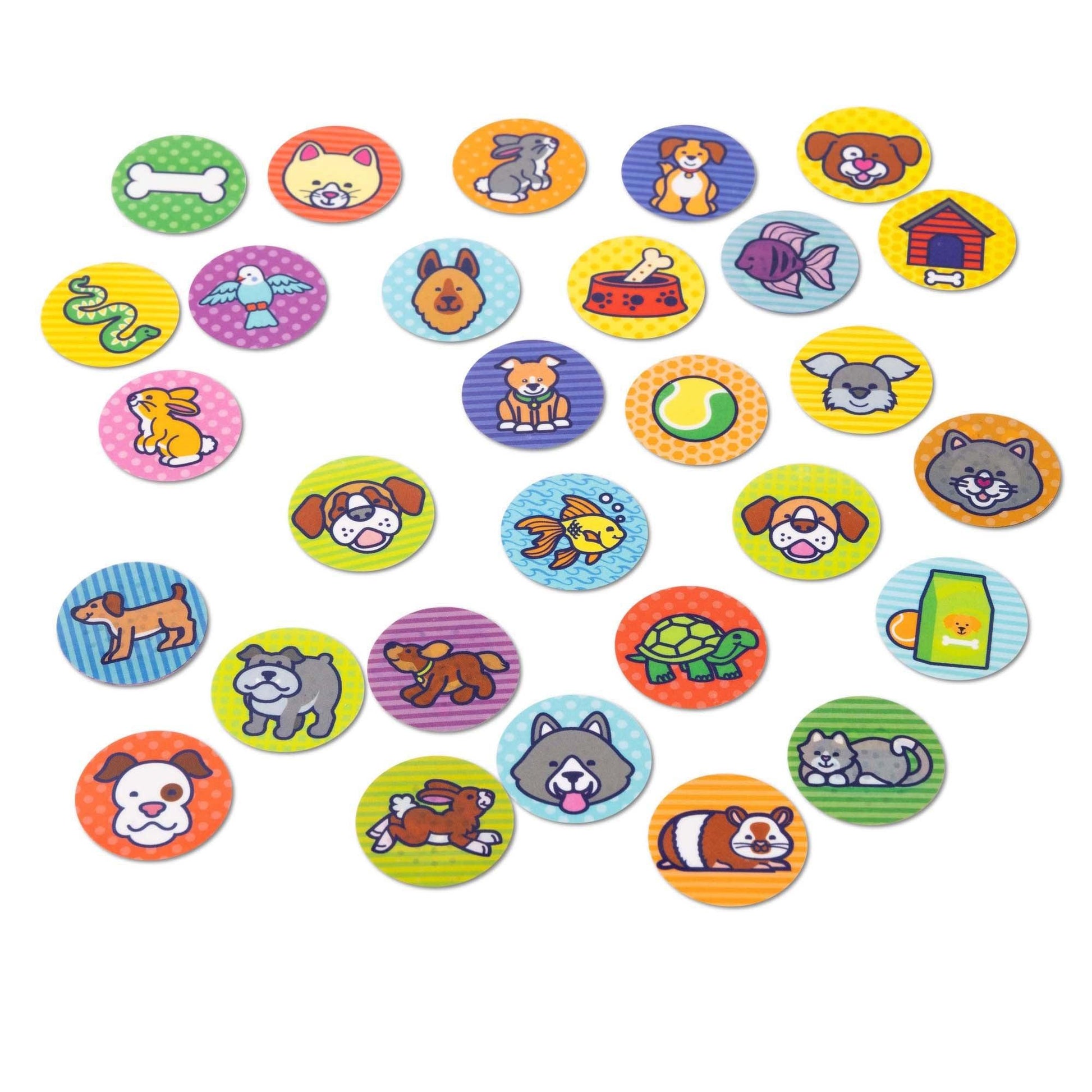 Sticker WOW! Refill Stickers - Dog - 300 Per Pack, 6 Packs - Loomini