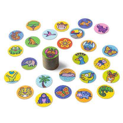 Sticker WOW! Refill Stickers - Tiger - 300 Per Pack, 6 Packs - Loomini