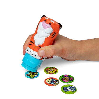 Sticker WOW! Sticker Stamper & Activity Pad - Tiger, 2 Sets - Loomini