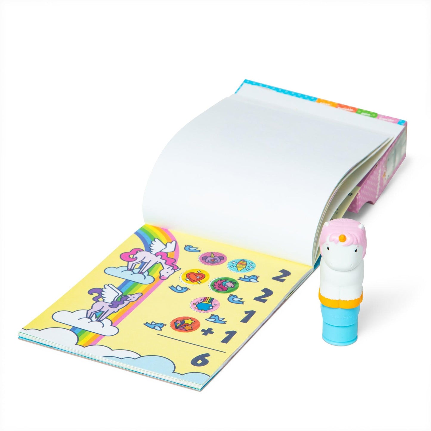 Sticker WOW! Sticker Stamper & Activity Pad - Unicorn, 2 Sets - Loomini