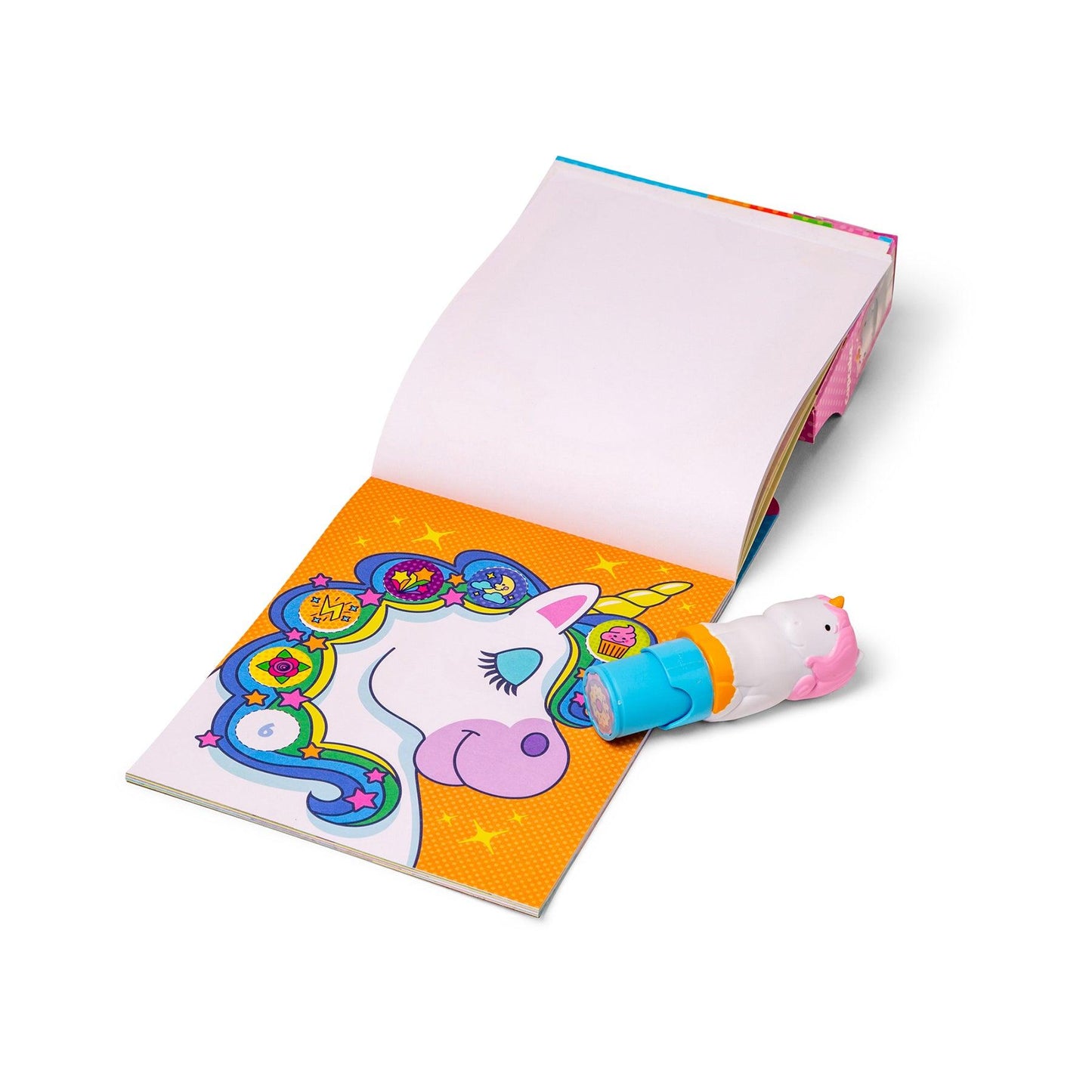 Sticker WOW! Sticker Stamper & Activity Pad - Unicorn, 2 Sets - Loomini