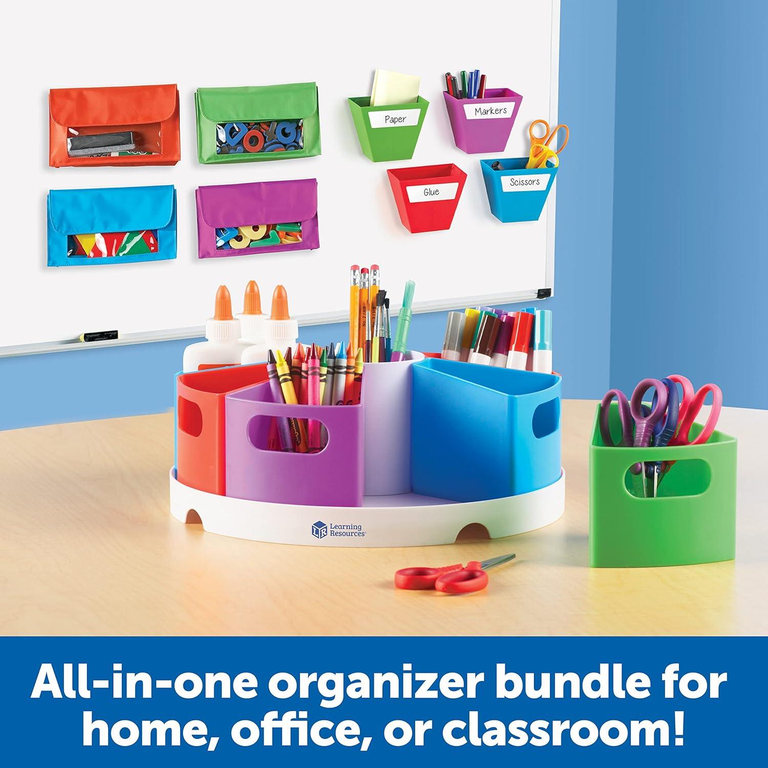 Storage Bundle, Home School Set, Classroom Accessories, Ages 3+ - Loomini