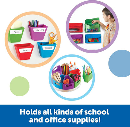Storage Bundle, Home School Set, Classroom Accessories, Ages 3+ - Loomini