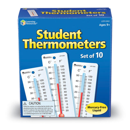 Student Thermometer, Pack of 10 - Loomini